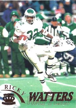 1996 Pacific Gridiron - Red #92 Ricky Watters Front