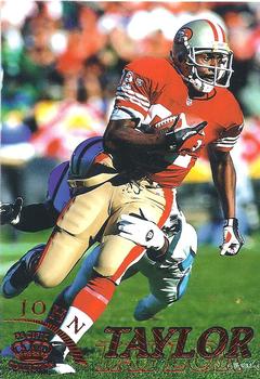 1996 Pacific Gridiron - Red #112 John Taylor Front