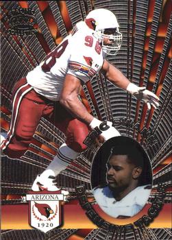 1996 Pacific Invincible - Silver #I-5 Eric Swann Front