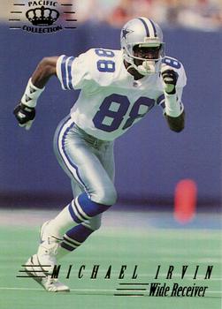 1994 Pacific #4 Michael Irvin Front