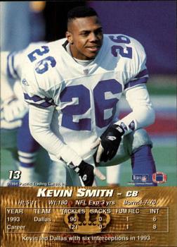 1994 Pacific #13 Kevin Smith Back