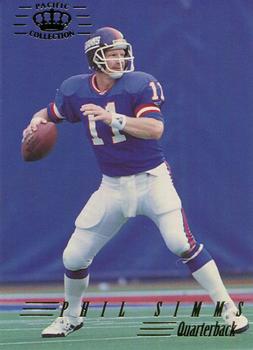 1994 Pacific #102 Phil Simms Front