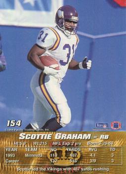 1994 Pacific #154 Scottie Graham Back