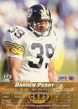 1994 Pacific #175 Darren Perry Back