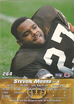 1994 Pacific #264 Stevon Moore Back