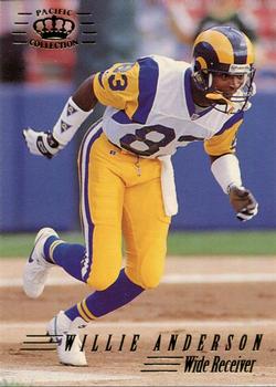 1994 Pacific #343 Willie Anderson Front