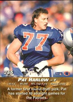 1994 Pacific #365 Pat Harlow Back