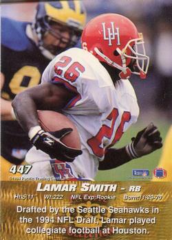 1994 Pacific #447 Lamar Smith Back