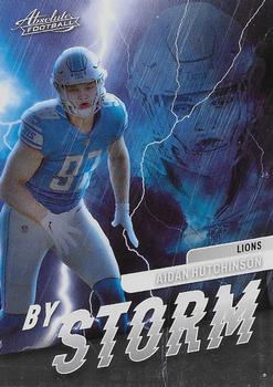 2022 Panini Absolute - By Storm #BST-12 Aidan Hutchinson Front