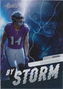 2022 Panini Absolute - By Storm #BST-20 Kyle Hamilton Front