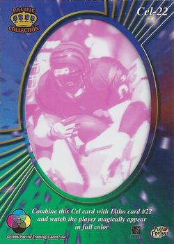1996 Pacific Litho-Cel - Silver Cels #Cel-22 Garrison Hearst Back