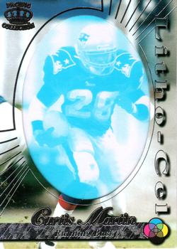 1996 Pacific Litho-Cel - Silver Cels #Cel-63 Curtis Martin Front