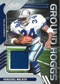 2022 Panini Absolute - Ground Hoggs Materials Holo Silver #GH-19 Herschel Walker Front