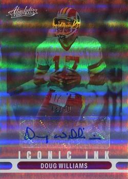 2022 Panini Absolute - Iconic Ink #II-DW Doug Williams Front