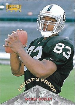 1996 Pinnacle - Artist's Proofs #179 Rickey Dudley Front