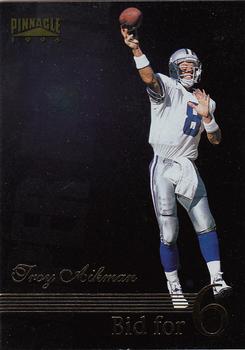 1996 Pinnacle - Foil #183 Troy Aikman Front
