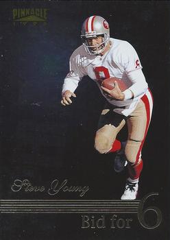 1996 Pinnacle - Foil #189 Steve Young Front
