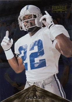 1996 Pinnacle - Foil #197 Emmitt Smith Front
