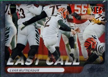 2022 Panini Absolute - Last Call #LC-14 Evan McPherson Front