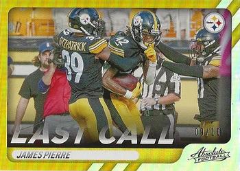 2022 Panini Absolute - Last Call Spectrum Gold #LC-20 James Pierre Front