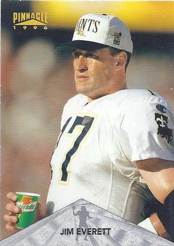 1996 Pinnacle Premium Stock #42 Jim Everett Front