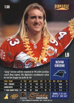 1996 Pinnacle - Trophy Collection #130 Kevin Greene Back