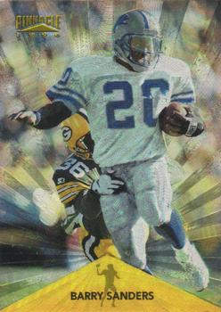 1996 Pinnacle - Trophy Collection #131 Barry Sanders Front