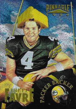 1996 Pinnacle - Trophy Collection #200 Brett Favre Front