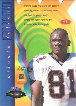 1996 Playoff Illusions - XXXI #3 Terance Mathis Back