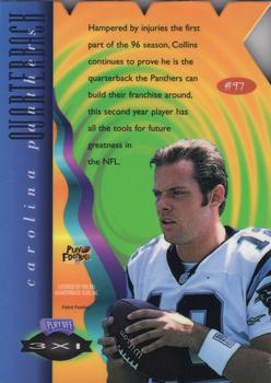 1996 Playoff Illusions - XXXI #97 Kerry Collins Back