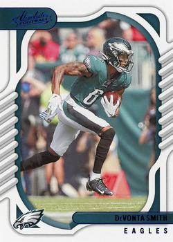 2022 Panini Absolute - Green #71 DeVonta Smith Front