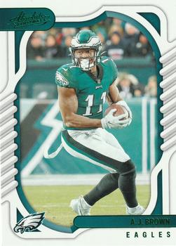 2022 Panini Absolute - Green #80 A.J. Brown Front