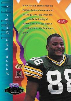 1996 Playoff Illusions - XXXI Spectralusion #103 Keith Jackson Back