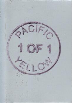 2002 Pacific Atomic - Countdown to Stardom Printing Plates Yellow #15 Lamar Gordon Back
