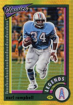 2022 Panini Classics - H2 Premium Edition Timeless Tributes Gold #120 Earl Campbell Front