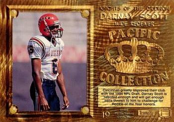1994 Pacific - Knights of the Gridiron #19 Darnay Scott Back