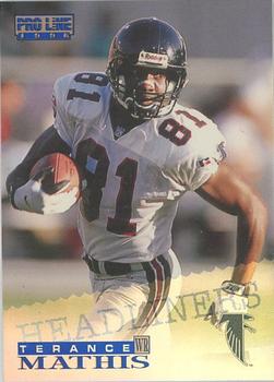 1996 Pro Line - Headliners #108 Terance Mathis Front