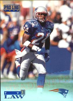 1996 Pro Line - Headliners #284 Ty Law Front