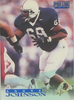 1996 Pro Line - Headliners #337 Andre Johnson Front