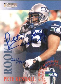1996 Pro Line Memorabilia - Rookie Autographs #11 Pete Kendall Front
