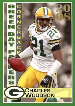 2008 Green Bay Packers Police - Scott's Service Center - Cedarburg #20 Charles Woodson Front