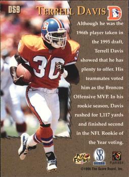 1996 Pro Line Memorabilia - Stretch Drive #DS9 Terrell Davis Back
