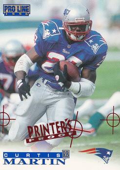 1996 Pro Line - Printer's Proofs #47 Curtis Martin Front