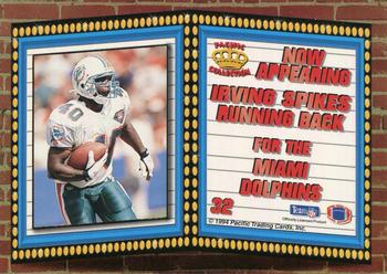 1994 Pacific - Marquee Prisms #32 Irving Spikes Back