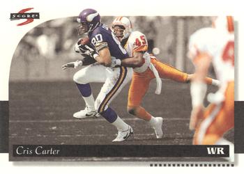 1996 Score - Field Force #71 Cris Carter Front