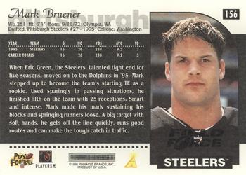 1996 Score - Field Force #156 Mark Bruener Back