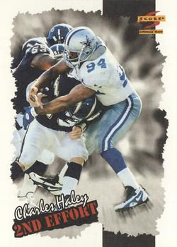 1996 Score - Field Force #266 Charles Haley Front