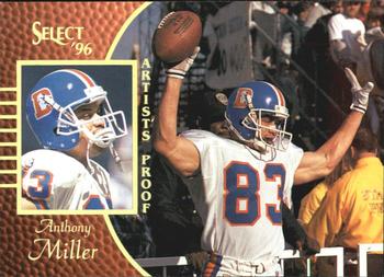 1996 Select - Artist's Proofs #10 Anthony Miller Front