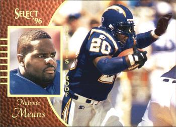 1996 Select - Artist's Proofs #12 Natrone Means Front