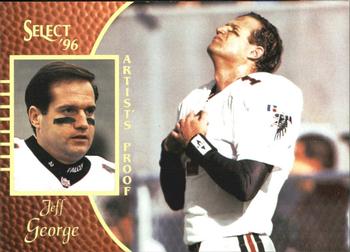 1996 Select - Artist's Proofs #43 Jeff George Front